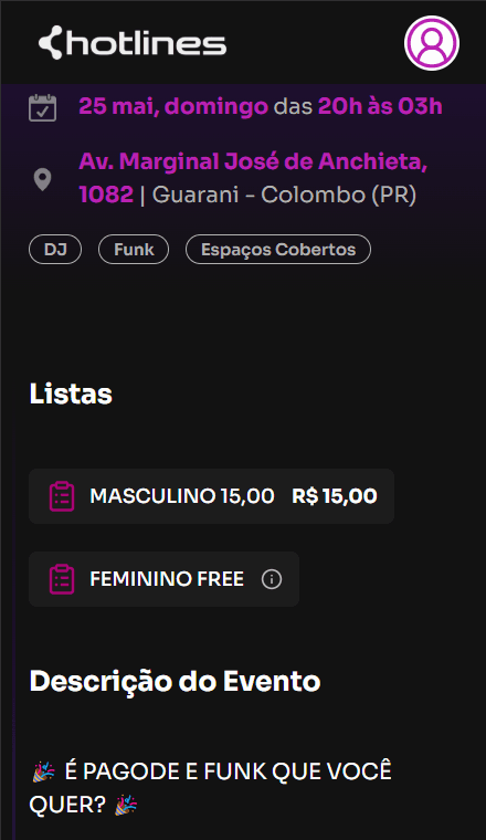lists demo