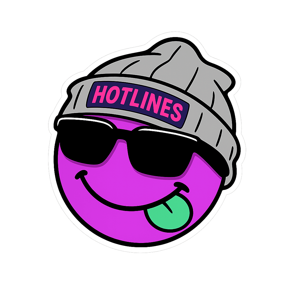 hotlines emoji face 1